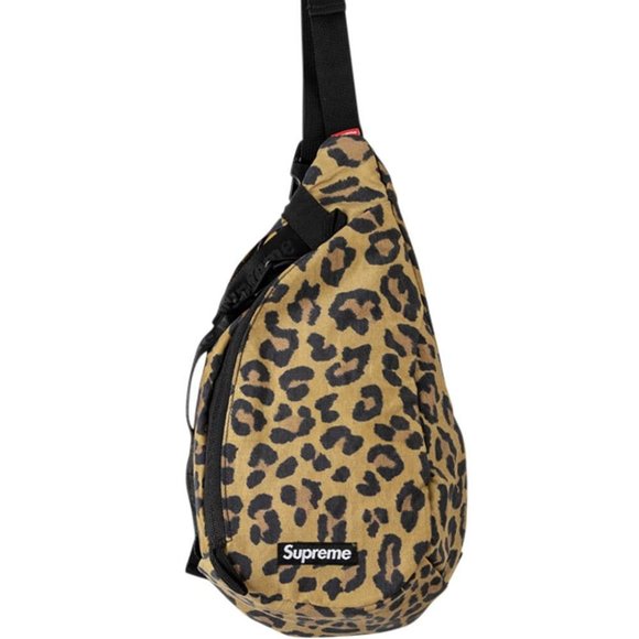 SUPREME Handbags - Supreme Sling Leopard-Print Bag